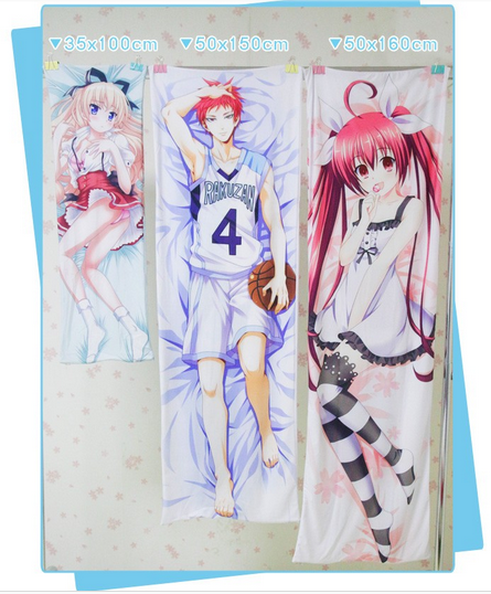 Custom Cheap No MOQ Dakimakura Body Pillowcase