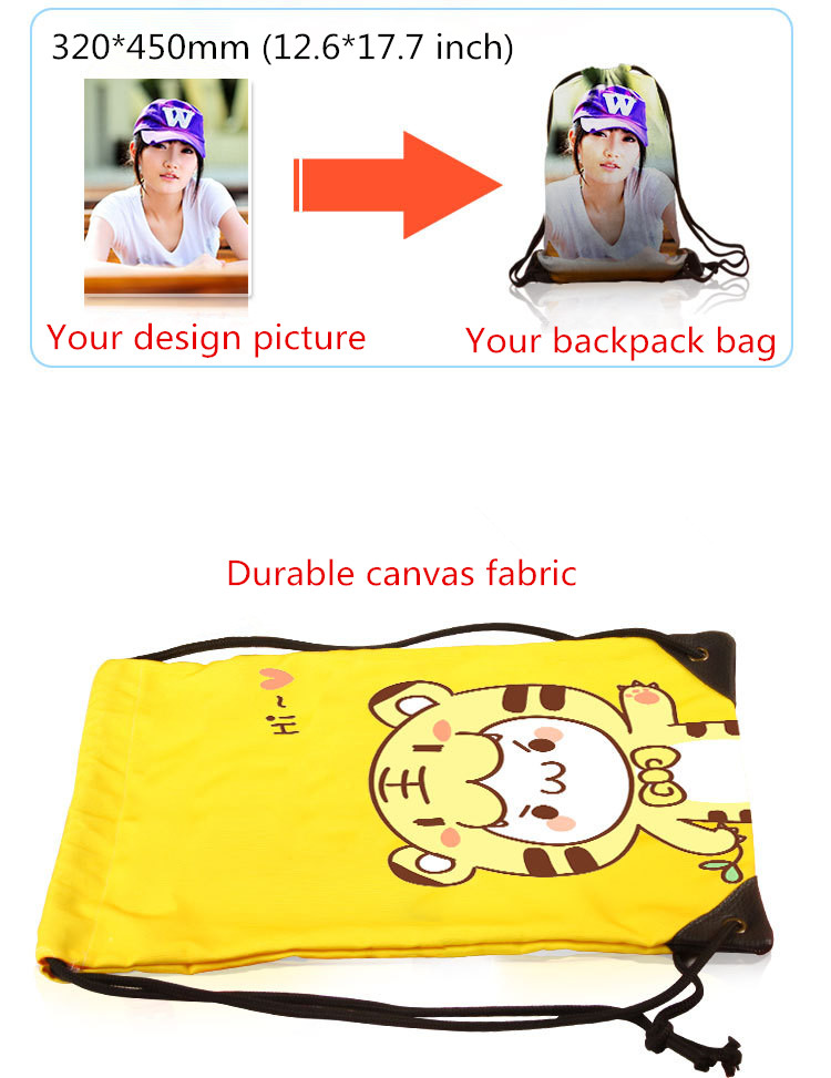 Custom Canvas Backpack Bags