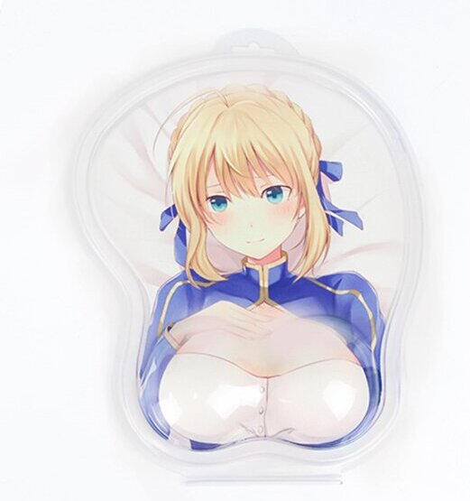 Custom Anime High Quality 3D Mouse Pad Sexy Butt Wrist Rest  