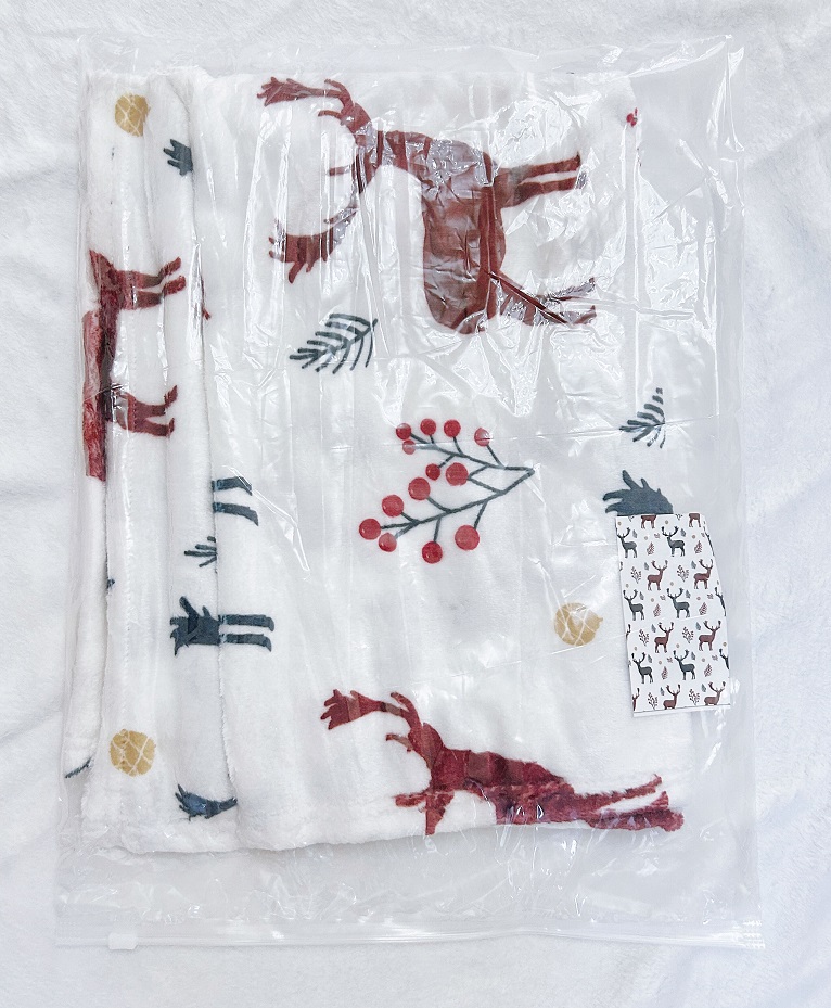 Custom Flannel Christmas Day / halloween Bed Blanket  
