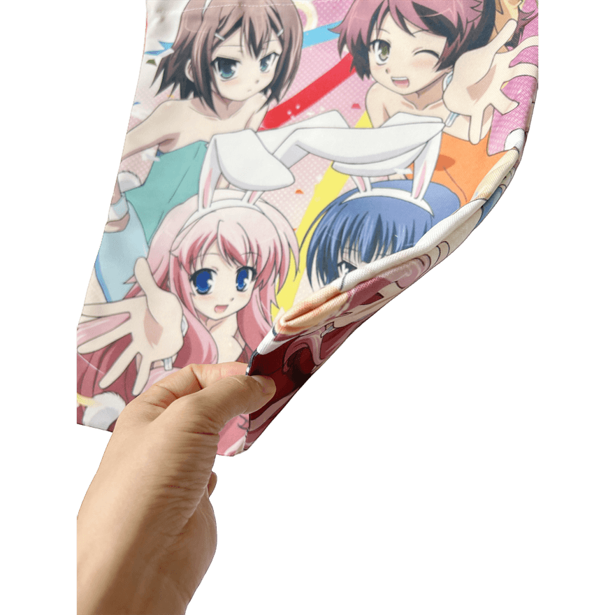Custom Printed Canvas Anime Tote Bag