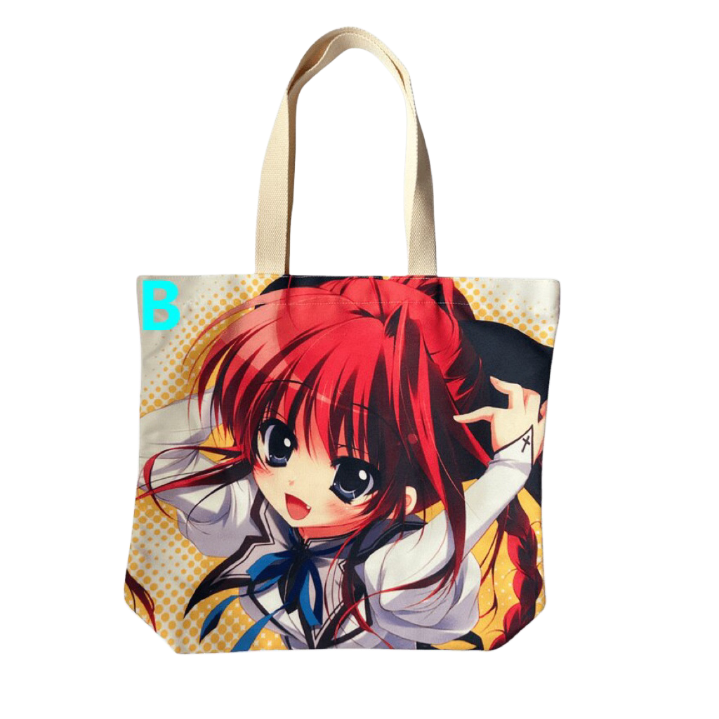 Custom Logo Promotional Tote Shopping Canvas 100% Polyester Bags with double