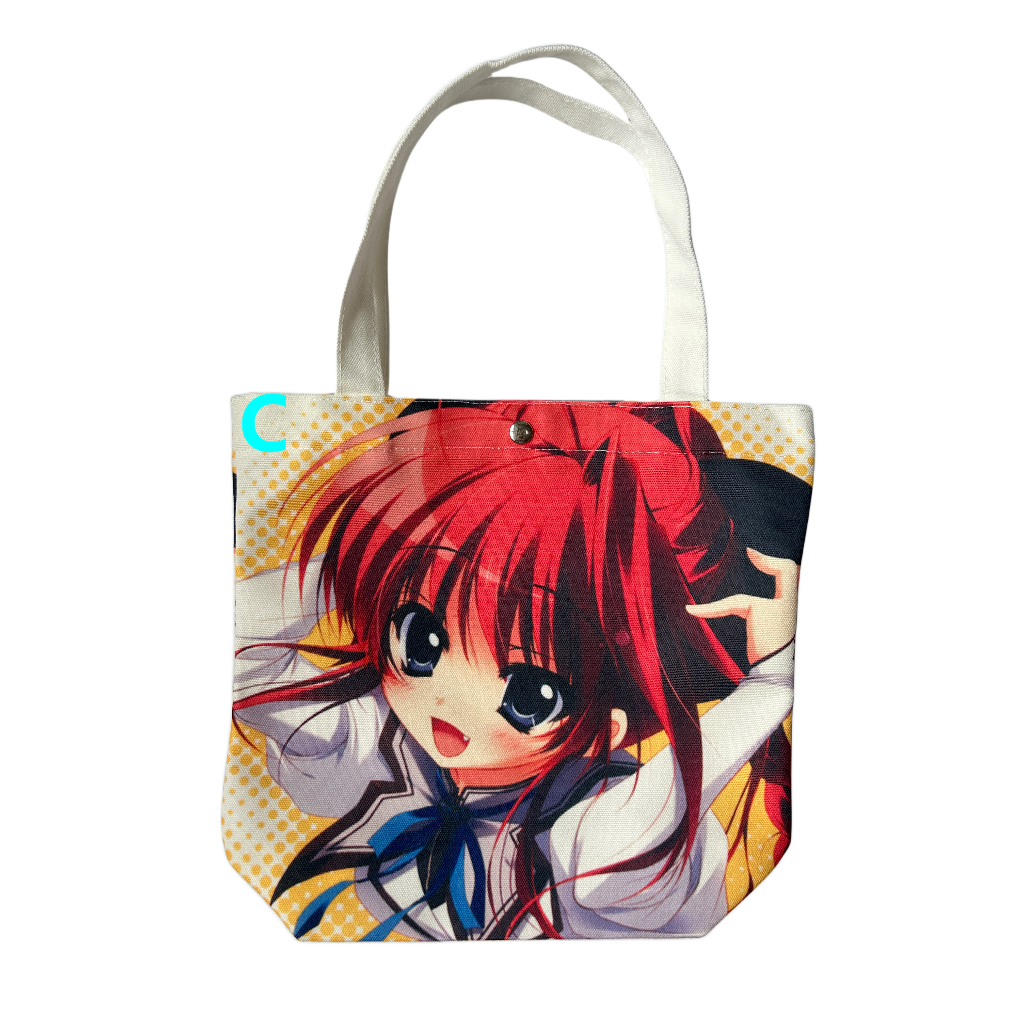 Small Size Custom Logo Printing Anime Tote bag