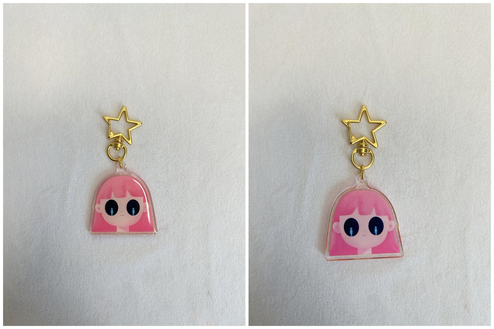 Custom Epoxy Anime Cartoon Backpack Keychain