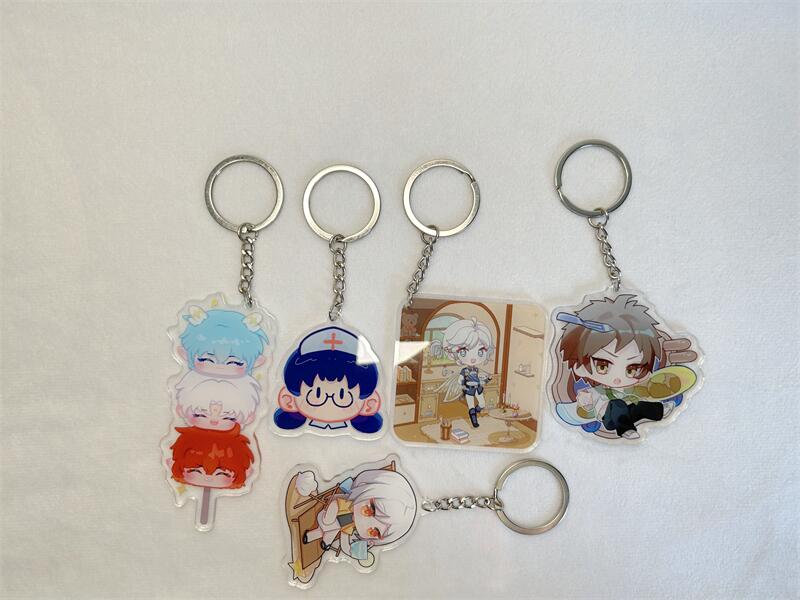 Custom Clean Anime Cute Cartoon Acrylic Keychain