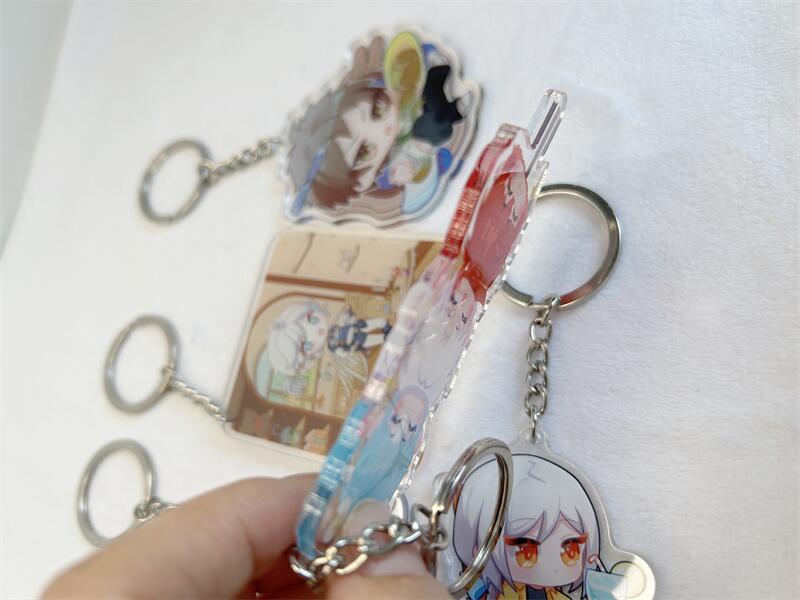 Custom Clean Anime Cute Cartoon Acrylic Keychain